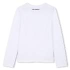 Camiseta de manga larga KARL LAGERFELD KIDS 
                    NI&Ntilde;A