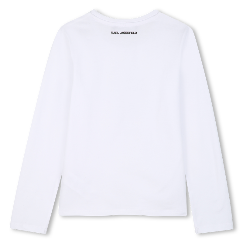 Camiseta de manga larga KARL LAGERFELD KIDS 
                        NI&Ntilde;A