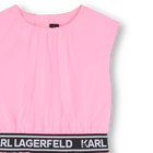 Vestido formal KARL LAGERFELD KIDS 
                    NI&Ntilde;A