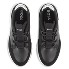 Zapatillas de imitaci&oacute;n y lona BOSS 
                    NI&Ntilde;O