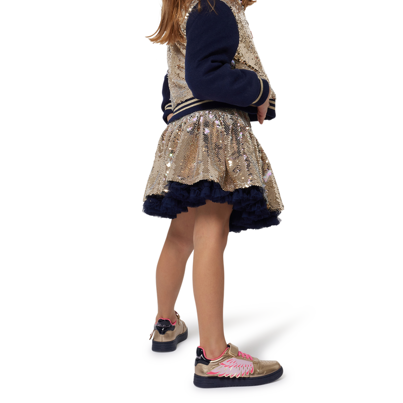 Falda irisada con el&aacute;stico BILLIEBLUSH 
                        NI&Ntilde;A