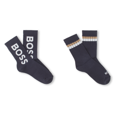 Pack de 2 pares de calcetines BOSS NI&Ntilde;O