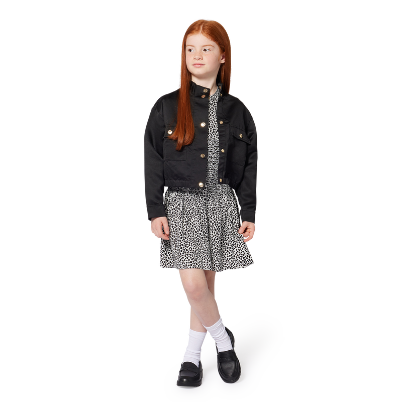 Chaqueta de raso MICHAEL KORS 
                        NI&Ntilde;A