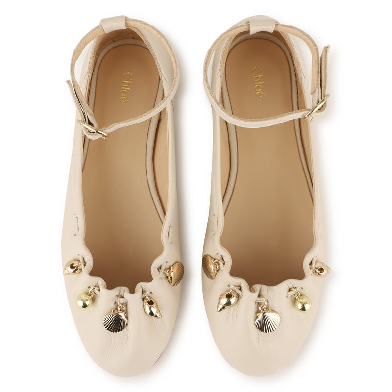 BAILARINAS CON CORREAS AL TOBILLO CHLOE 
                        NI&Ntilde;A