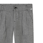Pantal&oacute;n de algod&oacute;n con pinzas BOSS 
                    NI&Ntilde;A