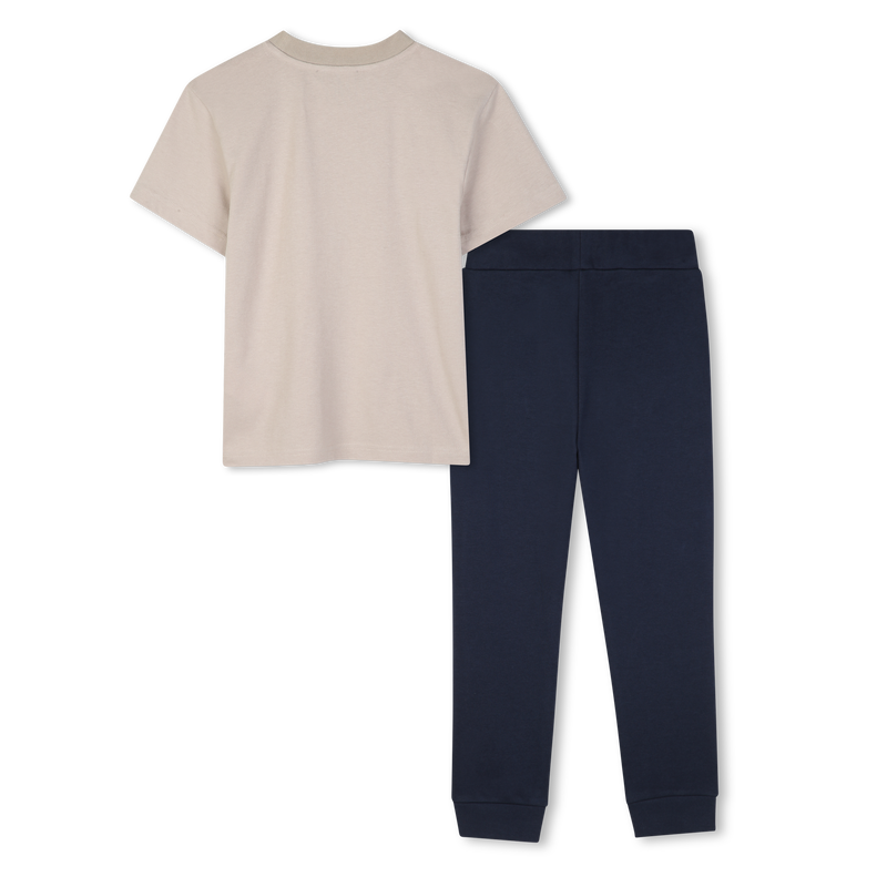 Conjunto de camiseta y pantal&oacute;n DKNY 
                        NI&Ntilde;O